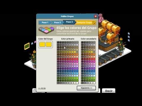 Cómo hacer un Habbo Grupo Y activar placa