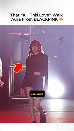 That “Kill This Love” Walk Aura From BLACKPINK 🔥 #BLACKPINK #KillThisLove #Shorts
