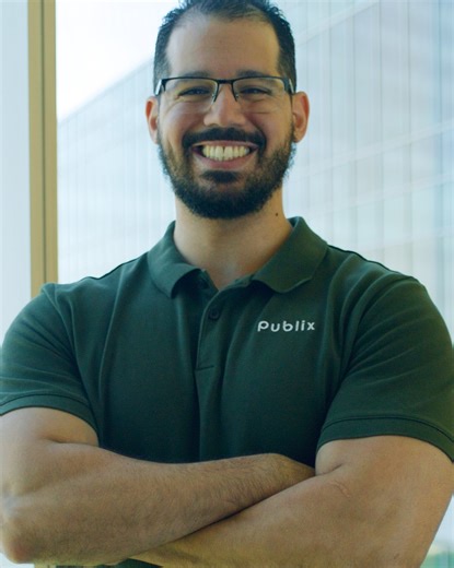 We’re spotlighting Carlos in honor of Hispanic Heritage Month. He helps our stores get the equipment and repairs they need! | Publix Careers