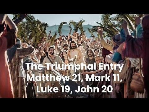 Teaching With The Chosen: The Triumphal Entry, Matthew 21:8-11, Mark 11:8-10, Luke 19:36-40