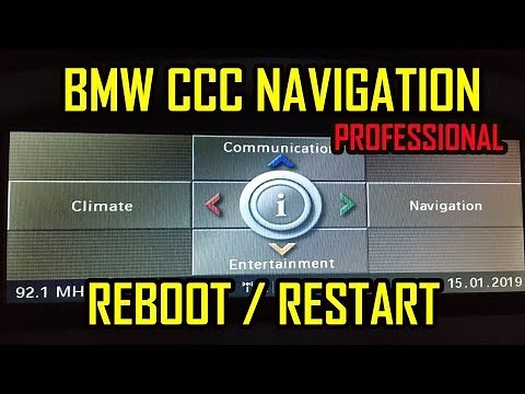 BMW E60 E90 E63 E81 X5 X6 iDrive CCC Force Reboot Reset