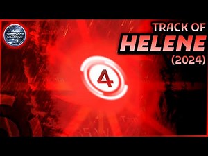 The Track of Hurricane Helene (2024)