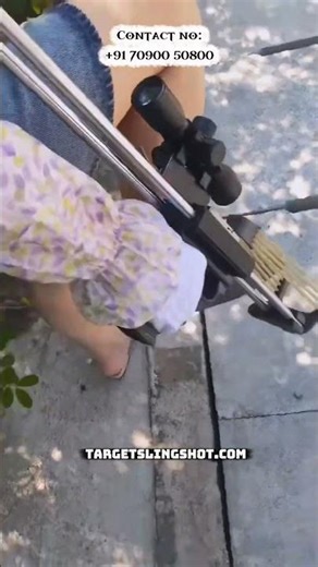 Precision Sling Rifle Setup | Advanced Alloy Design & Focus Scope | TargetSlingshot.com #trending