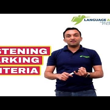PTE LISTENING MARKING CRITERIA | PTE Classes in Parramatta Sydney | Language Academy PTE NAATI CCL