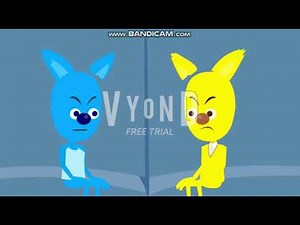 Volt and Max fight over the TV