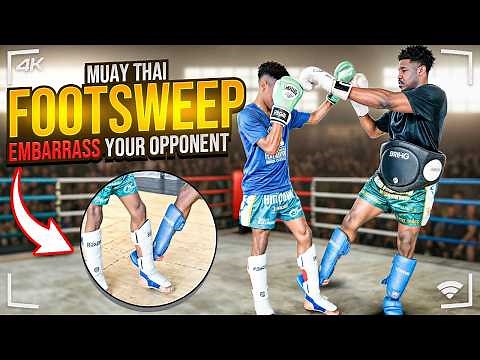 Muay Thai Foot Sweep: Outsmart the Aggressive Opponent!