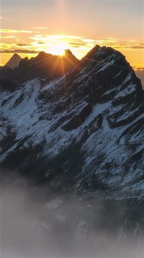 The sun breaks through on a new day, love and peace :)