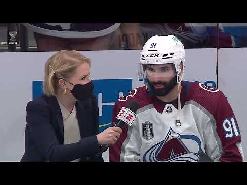 Nazem Kadri reacts to scoring OT winner in Game 4 | Stanley Cup Final