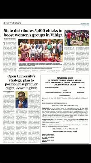 Magazetini comes with a full issue of your weekly MyGov. #kenya #news #Uganda #tanzania #newspaper #magazine #fblifestyle #fbreels #RipBaba #africasdemocracy #highlights | Mentor D | Facebook