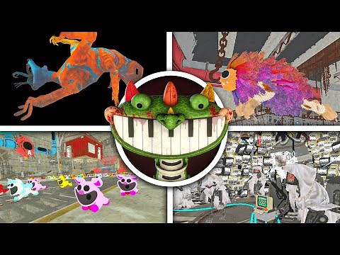 Poppy Playtime Chapter 4(Full Bright Mode) - Global Update & All New Scenes, Animations, Changes