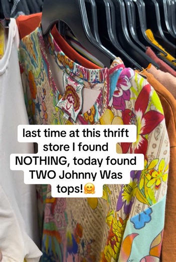 Amazing Thrift Store Finds: Johnny Was Tops for $4 Each!