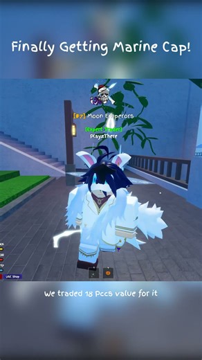 Getting marine cap 🥹🥹 #roblox #gpo #trading