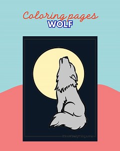 🐺 Love wolves and nighttime vibes? Color this Howling Wolf with Full Moon coloring page and bring the magic to life! Keep the moon pale and icy, and shade the wolf dark for a stunning contrast ✨ 👉 Get it here: https://buff.ly/bzFKslg #WolfColoring #KidsActivities #PrintableColoring #CreativeKids #ColoringFun | I Heart Crafty Things