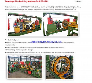 [Hot Item] PCR Passenger Car Radial Tire Tyre Building Shaping Machine Motorcycle Tyre Building Machine Passenger Car Radial Tire Building Machine
