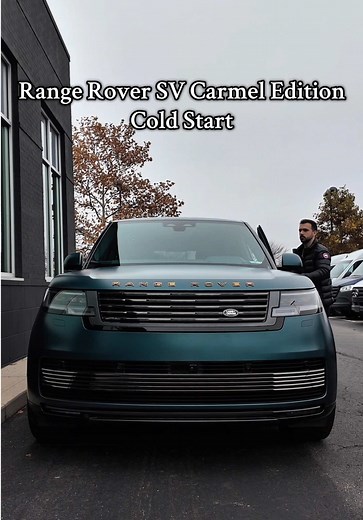 Discover the Luxurious 2025 Range Rover SV Carmel Edition