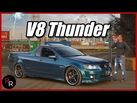 This Is The Holden VE Thunder Ute! Custom V8 Review