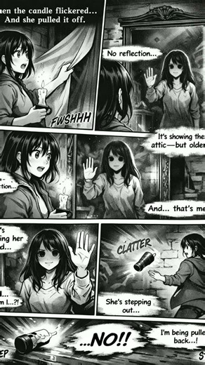 Mirror... mirror on the wall. #manga #horror #writer