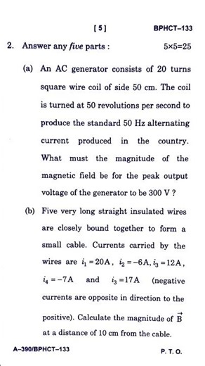 #ignou/ BPHCT-133/ TEE Dec 2025 question paper/ like/ share/ subscribe/ #ignou_question_paper/ #exam