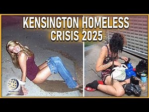 Philadelphia’s Homeless Crisis 2025: Inside Kensington’s Hidden Collapse & Broken Lives| Documentary