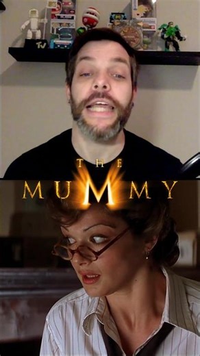 The Mummy library scene was done in one take #themummy #rachelweisz #brendanfraser #moviereview