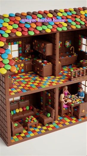 unique barbie house #shortvideo