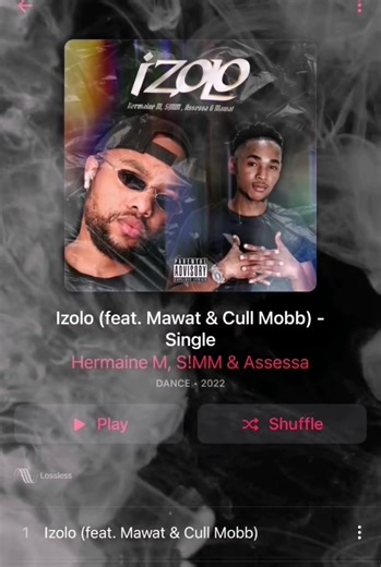 IZOLO ft Assessa , Mawat & Simm Piddo is out now on all streaming platforms!! Let's stream and download using the links below 👇 Apple Music : https://music.apple.com/za/album/izolo-feat-mawat-cull-mobb-single/1655209089?ls Spotify : https://open.spotify.com/album/4QP29GSdgxVK9akdG562jK?si=tgv0gY1CQeeUfqz4LeQwtQ&utm_source=copy-link YouTube : https://youtu.be/B4eiXkuPrIs | HermaineM