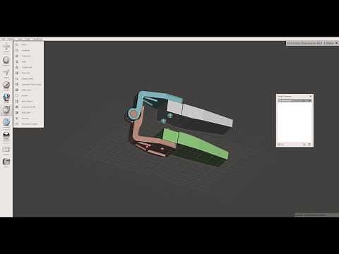 Create your own library of parts in Meshmixer