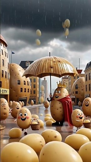 Welcome to Potato City! | Funny Vegetable WorldPotato City, 3D Animation, Funny Vegetables, Kids