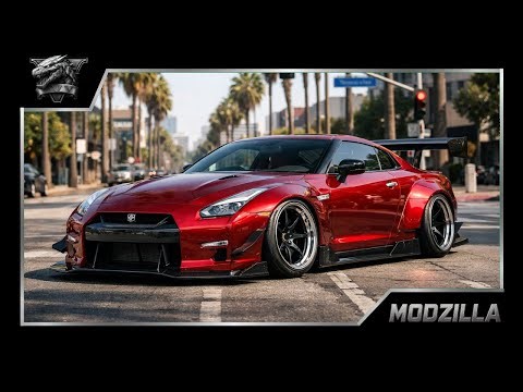GTA 5 Nissan GT-R R35 Mod Gameplay | Full Customization Showcase | Modzilla Official