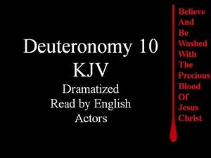 Deuteronomy 10 KJV