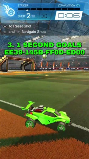 THESE UNDERRATED TRAINING MAPS WILL MAKE YOU SSL! | SUBSCRIBE! | #rocketleague #shorts