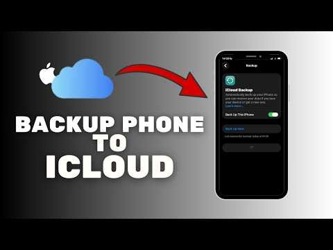 How to Backup Full iPhone to iCloud
