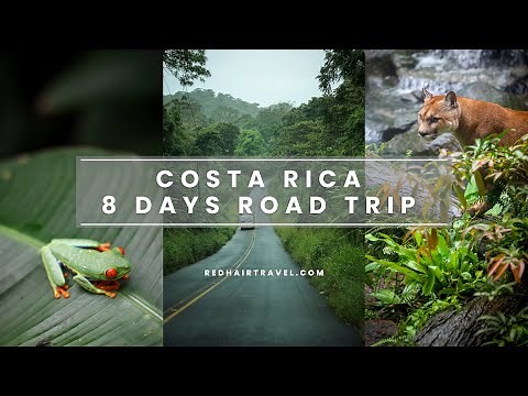 Costa Rica 8 Days Road Trip Vlog | Coffee Farms, Sloths, Volcanoes and Waterfalls
