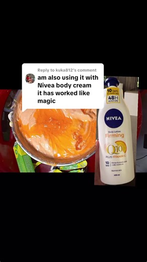 Mixing Lemonvate and Nivea for Skin Brightening