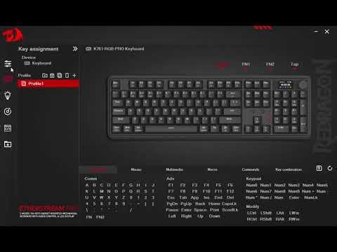 Redragon WYVERN K761 PRO | Software Tutorial