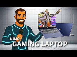 NIMO 17.3in Gaming Laptop - Ryzen 9 8945HS CPU, Radeon 780M, Backlit Keyboard, Fingerprint ID