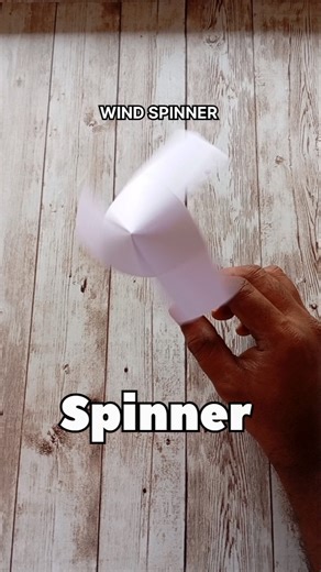WIND SPINNER ORIGAMI TUTORIAL|HOW TO MAKE FUN SPINNER PAPERCRAFT|STEP BY STEP FOLDIN|EASY ORIGAMI