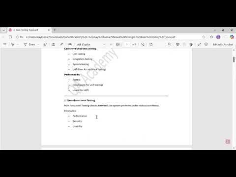Software Testing Types