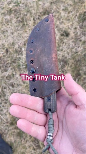 Tiny Tank! Reiff f3 in Magnacut! #edc #bushcraft