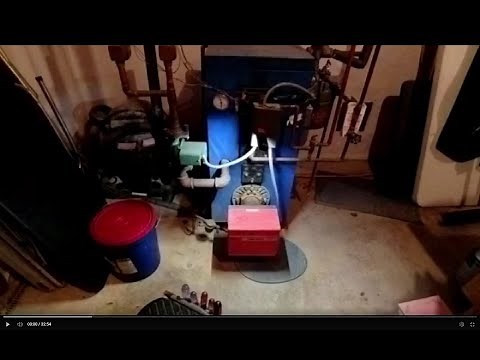 Full Service on a Trianco Boiler with a Riello Burner