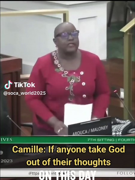 #onthisday FLASHBACK FRIDAY ● Then Leader of Government Business Camille Robinson Regis warned the population #fyp