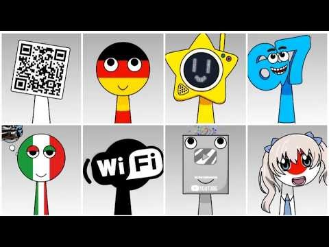 Sprunki OC QR Code Phase 2 | Incredibox Sprunki Custom Character