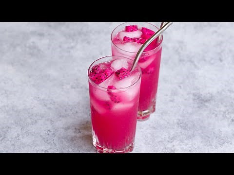 Mango Dragonfruit Lemonade (Starbucks Refresher Copycat Recipe)