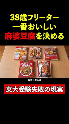 Comparing different store-bought mapo tofu