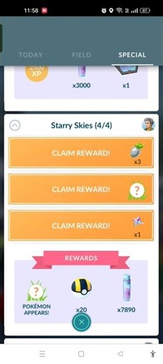 Backlog 1st Starry Skies Special Research Main POV Part 4 🌌
