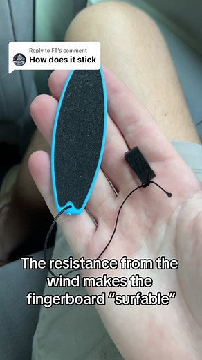 Fun Fingerboard for Car Rides: Shred the Wind and Say Goodbye to Boredom