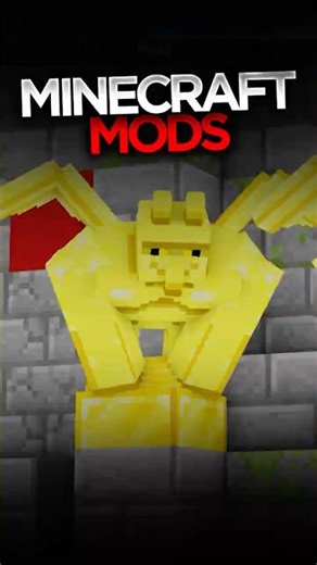 Mods you should install #3 The Gargoyles #gamer #gaming #minecraft #pcgamer