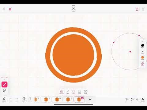 How to draw MIKAN from FlipaClip