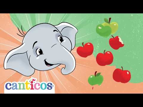 Benji Eats🍎Three little fishes🧮 Learning to Count 1234🐣 Mix Canticos Nursery Rhymes & Kids Songs
