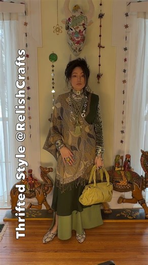 Boho Thrift Style Haul #bohostyle Style #EthnicFashion #StyleInspo